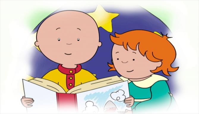 Caillou - 4ª Temporada - Ep. 11 - Caillou Bibliotecário / Caillou Adora Livros / Caillou, o Contador de Histórias