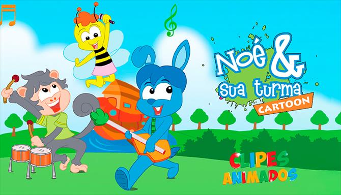 Noé e Sua Turma Cartoon - Clipes Animados