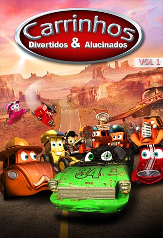 Carrinhos Divertidos e Alucinados - Volume 1 - Ep. 03 - O Comboio / Slowly - O Espião / Aquiles