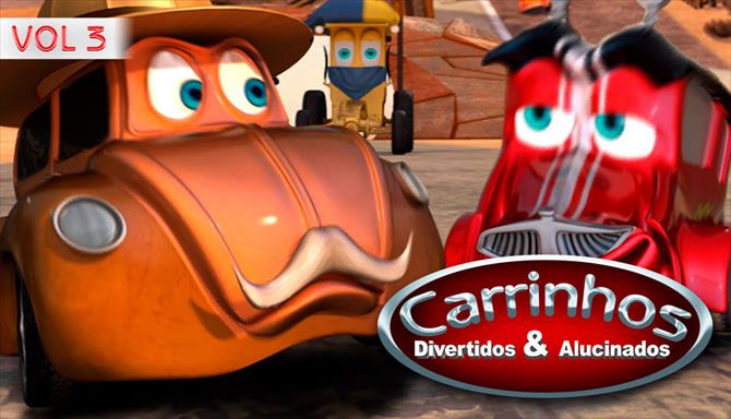 Carrinhos Divertidos e Alucinados - Volume 3