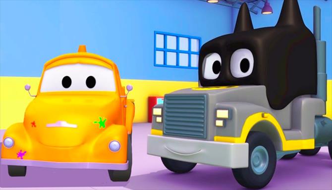 Oficina de Pintura do Tom - Ep. 01 - Amber, a Ambulância / Carl, o Super Caminhão é Batman / Bobby, o Pirata