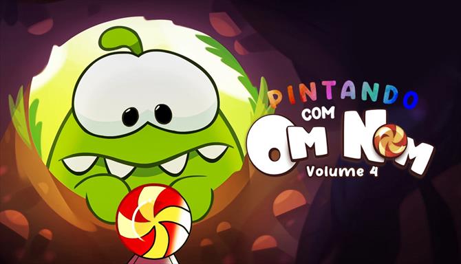 Pintando com o Om Nom - Volume 4