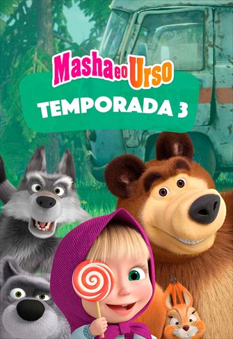 Masha e o Urso - 3ª Temporada - Ep. 06 - Como Gato e Rato